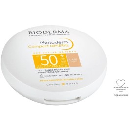 Bioderma Photoderm Max Mineral Compact Light SPF50+ Make Up Αντηλιακή Πούδρα Προσώπου, 10g