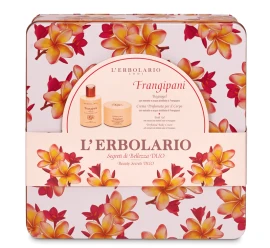 L’Erbolario Frangipani Segreti di Bellezza Duo Τζελ αφρόλουτρο 300ml & Αρωματική Κρέμα σώματος 200ml