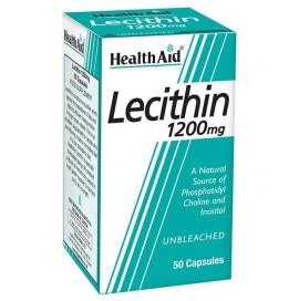 Health Aid Lecithin 1200mg, Λεκιθίνη, 50 κάψουλες