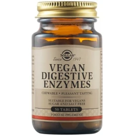 Solgar Vegan Digestive Enzymes, 50 ταμπλέτες