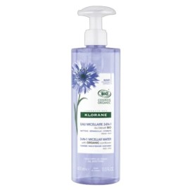 Klorane 3in1 Micellar Water Διφασικό Νερό για την Αφαίρεση του Αδιάβροχου Μακιγιάζ με Βιολογική Κυανή Κενταύρια, 400ml