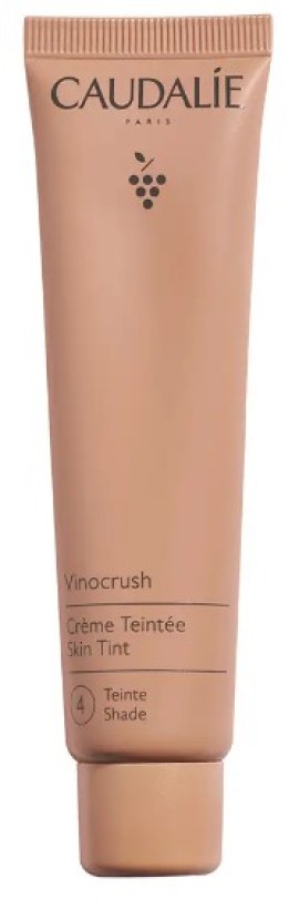 Caudalie Vinocrush Skin Tint Shade 4 Medium Ενυδατική Κρέμα Προσώπου με Χρώμα, 30ml