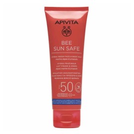 Apivita Bee Sun Safe Hydra Fresh Face & Body Milk Ενυδατικό Αναζωογονητικό Γαλάκτωμα για Πρόσωπο & Σώμα SPF50, 100ml