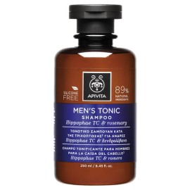 Apivita Mens Tonic Τονωτικό Σαμπουάν κατά της Ανδρικής Τριχόπτωσης με Hippophae TC & Δενδρολίβανο, 250ml