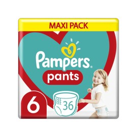 Pampers Pants MAXI PACK No 6 15+ kg 36τμχ