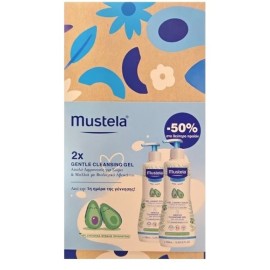 Mustela Promo Gentle Cleansing Gel για Μαλλιά & Σώμα 2x500ml -50% στο δεύτερο προϊόν