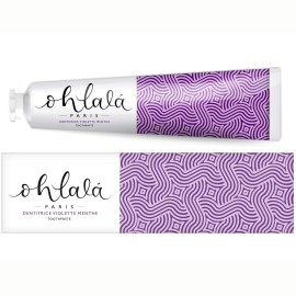 Ohlala Violet Mint Toothpaste Οδοντόκρεμα με Υπέροχη Γεύση Μέντα & Βιολέτα 75ml