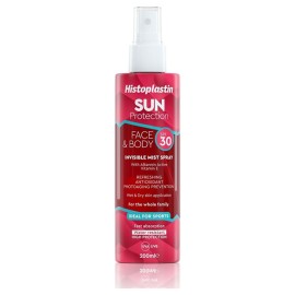 Histoplastin Sun Protection Invisible Mist Spray Face & Body SPF30 Αντηλιακό Προσώπου & Σώματος 200ml