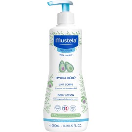 Mustela Hydra Bebe Body Lotion Βρεφική Κρέμα Ενυδάτωσης Σώματος με Βιολογικό Αβοκάντο 500ml