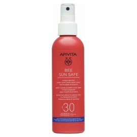 Apivita Bee Sun Safe Hydra Melting Face Body SPF30 Ενυδατικό Αντηλιακό Spray Ελαφριάς Υφής για Πρόσωπο & Σώμα 200ml