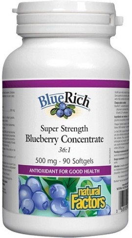 Natural Factors BlueRich Plus 90 κάψουλες
