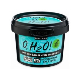 Beauty Jar O H2O! Moisturizing Face Mask Ενυδατική Μάσκα Προσώπου με Aloe Vera & Λευκό Τσάι 100gr