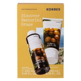 Korres Gift Set Αμπέλι Σαντορίνης Αφρόλουτρο 250ml & Γαλάκτωμα Σώματος 200ml