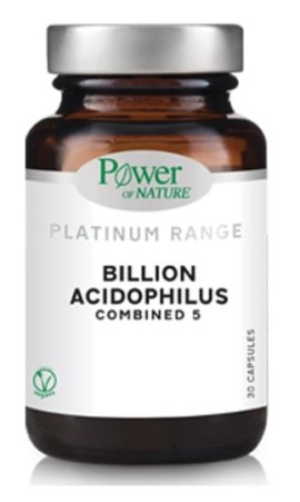 Power Health Platinum Range Billion Acidophilus Combined 5, 30 κάψουλες