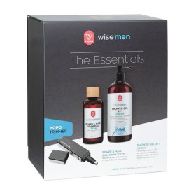 Vican Wise Men The Essentials Kit με Fresh Beard & Hair Shampoo Ανδρικό Σαμπουάν για Μαλλιά & Γενειάδα, 200ml & Shower Gel 3in1 Αφρόλουτρο, 500ml & Δώρο Trimmer, 1 σετ
