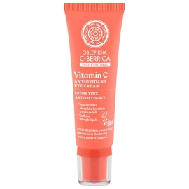 Natura Siberica C-Berrica Vitamin C Antioxidant Αντιοξειδωτική 24ωρη Κρέμα Ματιών για Μαύρους Κύκλους 30ml