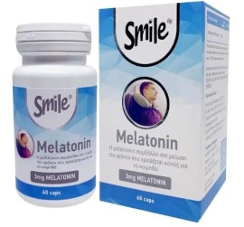 Smile Melatonin 3 mg 60 κάψουλες