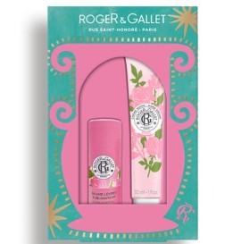 Roger&Gallet Promo Rose Balm Χειλιών, 3.5g & Κρέμα Χεριών, 30ml, 1σετ
