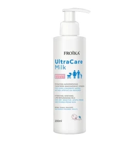 Froika UltraCare Milk Ενυδατικό Καταπραϋντικό Γαλάκτωμα για Πολύ Ξηρό Ευαίσθητο Δέρμα με Τάση Ατοπίας & Κνησμού για Πρόσωπο & Σώμα, 200ml