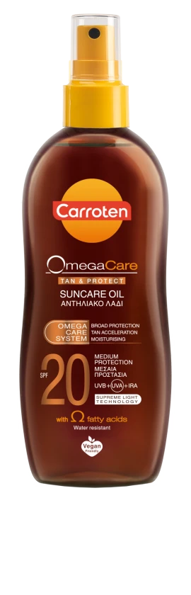 Carroten Omega Care Tan & Protect Oil SPF20 150ml