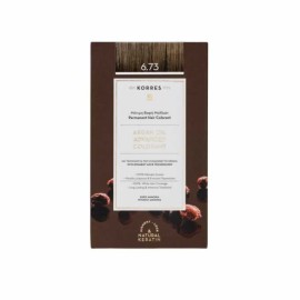 Korres Argan Oil Advanced Colorant 6.73 Μόνιμη Βαφή Μαλλιών Χρυσό Κακάο 50ml