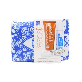Intermed Luxurious Suncare Set Sun Silk Cover Face Cream Bronze SPF50 75ml & Hydrating Antioxidant Spray Mist 50ml & Hydrating Lip Balm SPF30 15ml