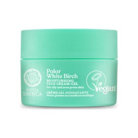 Natura Siberica Bereza Polar White Birch Moisturising Facial Cream Gel Ενυδατική 24ωρη Κρέμα Τζέλ για Λιπαρή & Ακνεϊκή επιδερμίδα 50ml