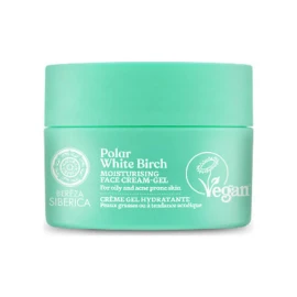 Natura Siberica Bereza Polar White Birch Moisturising Facial Cream Gel Ενυδατική 24ωρη Κρέμα Τζέλ για Λιπαρή & Ακνεϊκή επιδερμίδα 50ml