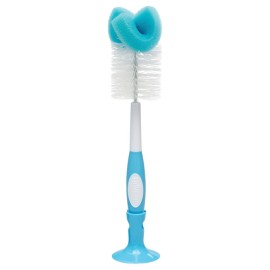 Dr. Browns Natural Flow Bottle Brush Βούρτσα Καθαρισμού Μπιμπερό Μπλε 1τμχ