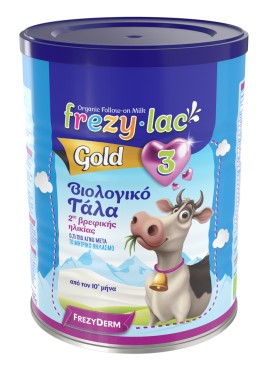 Frezylac Gold 3 Βιολογικό Αγελαδινό Γάλα από τον 12ο μήνα, 400g
