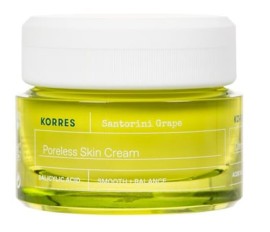 Korres Santorini Grape Poreless Light Skin Cream Κρέμα Προσώπου για Ενυδάτωση & Σύσφιξη, 40ml