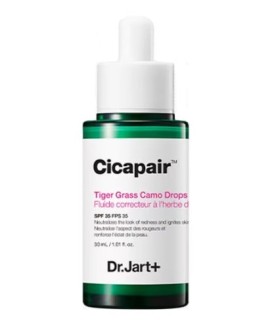 Dr. Jart+ Cicapair Tiger Grass Camo Drops SPF35 Καταπραϋντικός Ορός για το Πρόσωπο, 30ml