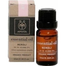 Apivita Essential Oil Neroli Αιθέριο Έλαιο Νέρολι 10% Σε Λάδι Jojoba 10ml