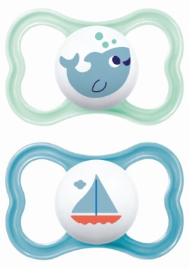 MAM Air Πιπίλα Σιλικόνης Boy 16+μηνών 2τμχ