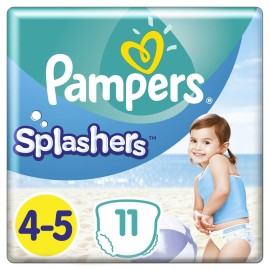 Pampers Splashers  No 4-5 9-15kg 11 τεμάχια