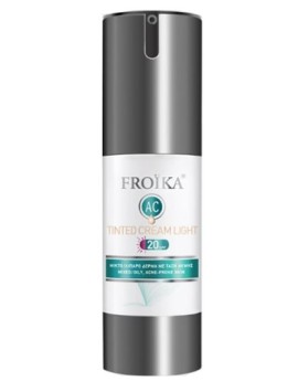 Froika AC Tinted Cream Light SPF20 Επικαλυπτική Κρέμα με Χρώμα για Λιπαρό / Μικτό Δέρμα με Τάση Ακμής, 30ml