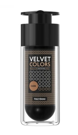 Frezyderm Velvet Colors Make up Regulator Matifying Effect Color Dark 30ml