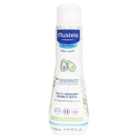 Mustela Bebe Multi Sensory Bubble Bath Βρεφικό Τονωτικό Αφρόλουτρο, 200ml