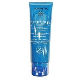 Apivita After Sun Δροσιστική Κρέμα Gel Για Πρόσωπο - Σώμα Με Σύκο, Αλόη και Πρόπολη 100ml