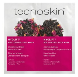 Tecnoskin Myolift Age Control Face Mask Μάσκα Προσώπου Αντιγήρανσης, 2x6ml