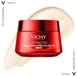 Vichy Liftactiv Collagen Specialist 16 Αντιγηραντική Κρέμα Ημέρας με Αντηλιακή Προστασία SPF50, 50ml