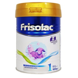 Frisolac 1 Κατσικίσιο Γάλα σε Σκόνη για Βρέφη από 0 έως 6 Μηνών 400gr