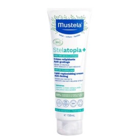Mustela Stelatopia+ Lipid-Replenishing Cream Κρέμα Αναπλήρωσης Λιπιδίων Κατά του Κνησμού για Πρόσωπο & Σώμα, 150ml