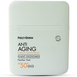 Frezyderm Anti-Aging Plant Exosomes Αντιγηραντικό Αντηλιακό Προσώπου Ελαφριάς Υφής SPF50+, 50ml