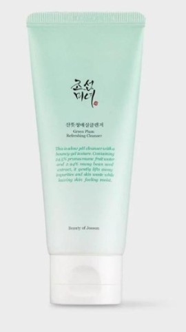 Beauty of Joseon, Green Plum Refreshing Cleanser, Υποαλλεργικό Καθαριστικό με Χαμηλό pH