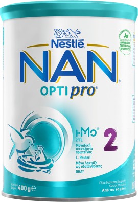 Nestle Nan Optipro 2 Βρεφικό Γάλα σε Σκόνη 400gr