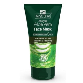 Optima Aloe Pura Organic Aloe Vera Face Mask Μάσκα Προσώπου με Αλόη Βέρα, 150ml