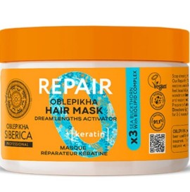 Natura Siberica Oblepikha Repair Keratin Hair Mask, 300ml