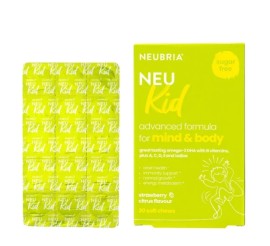 Neubria Neu Kid Multivitamin + Omega-3 30μαλακά μασώμενα δισκία