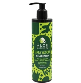 Aloe Colors Daily Bloom Σαμπουάν για Κανονικά προς Λιπαρά Μαλλιά, 300ml